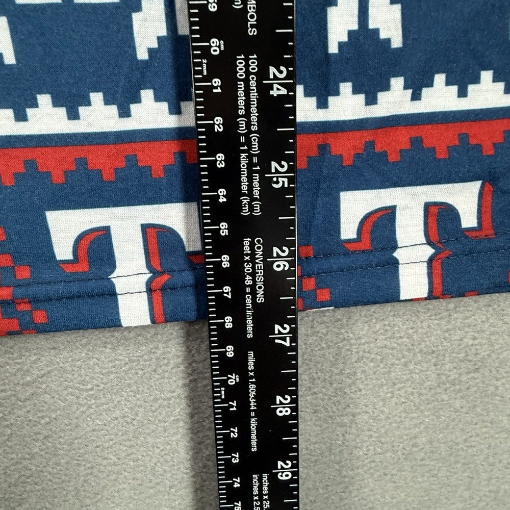 Texas Rangers Tank Top Mens XL Christmas In July Stadium Giveaway MLB Baseball - Picture 5 of 6